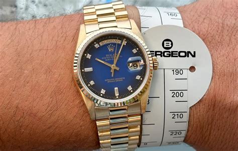 what size rolex should a woman wear